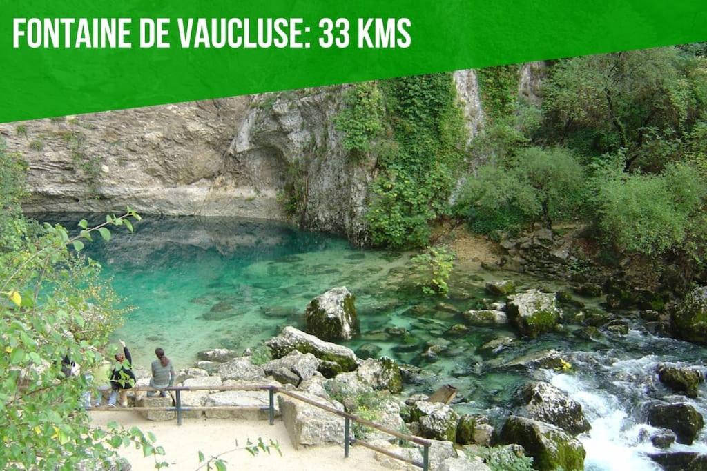 La Bastide D'Elma - Clim - Wifi Villa Sarrians Bagian luar foto